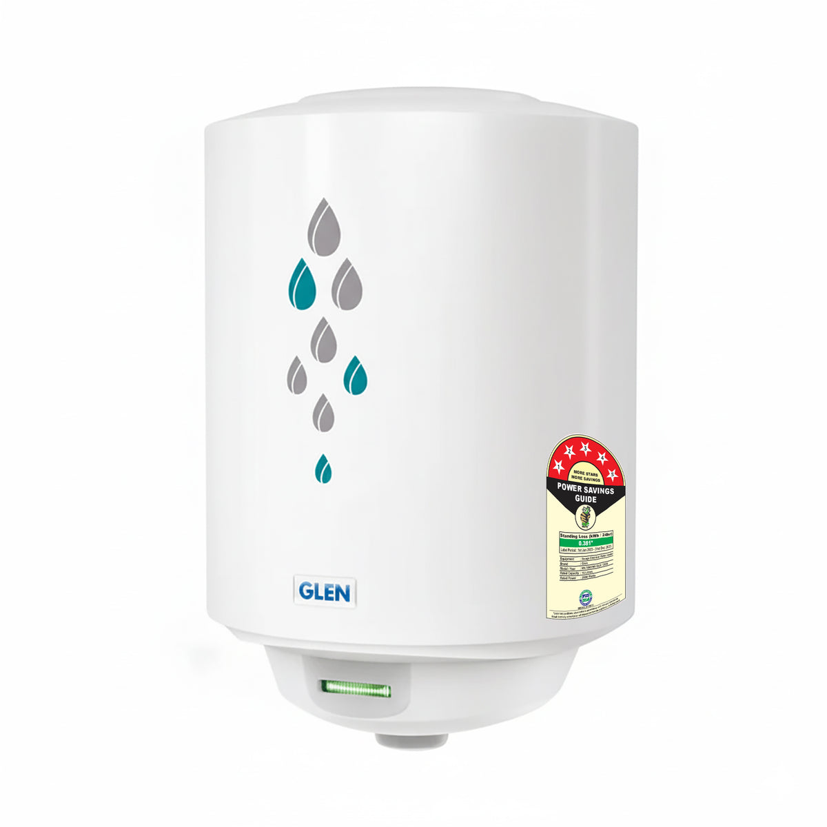 Glen Vertical Water Heater 15L — Glen geyser